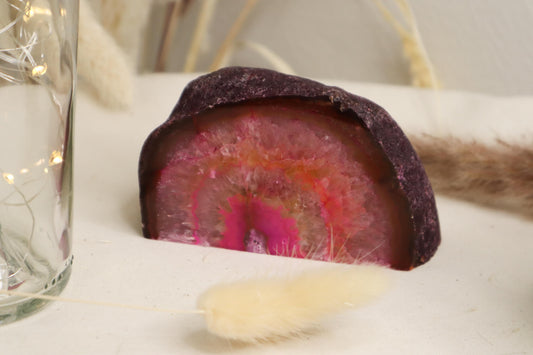 AGATE ROSE POLIE