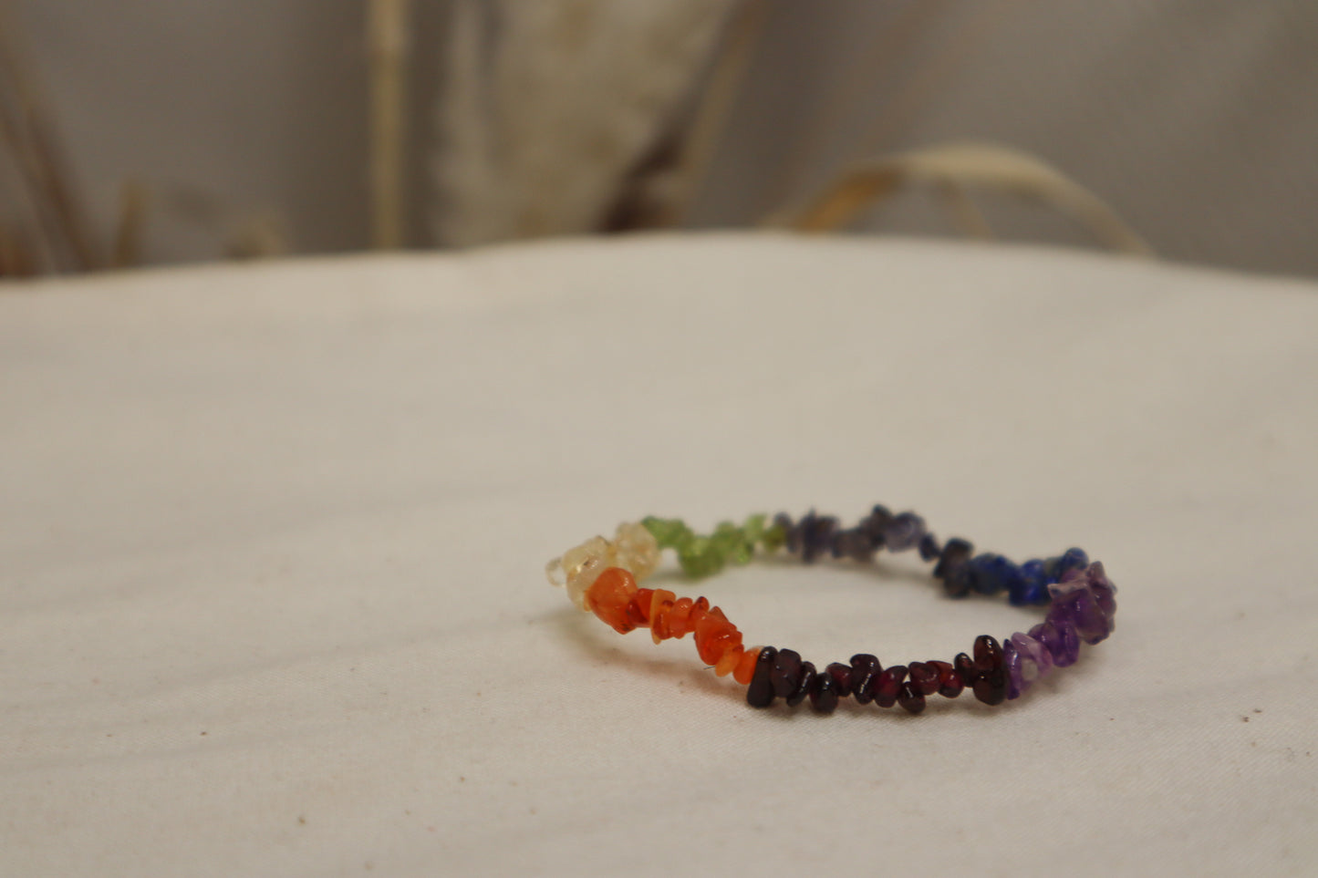 BRACELET CHIPS 7 CHAKRAS