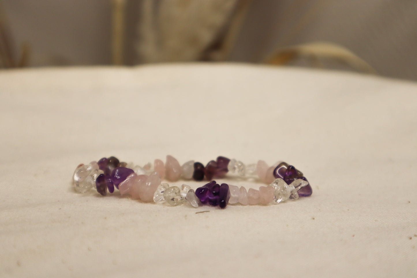 BRACELET CHIPS TRIANGLE D'OR