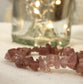 Bracelet en quartz fraise.